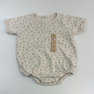 Easy Peasy Baby girl Romper| 24 months Floral Flowers Cream Pink